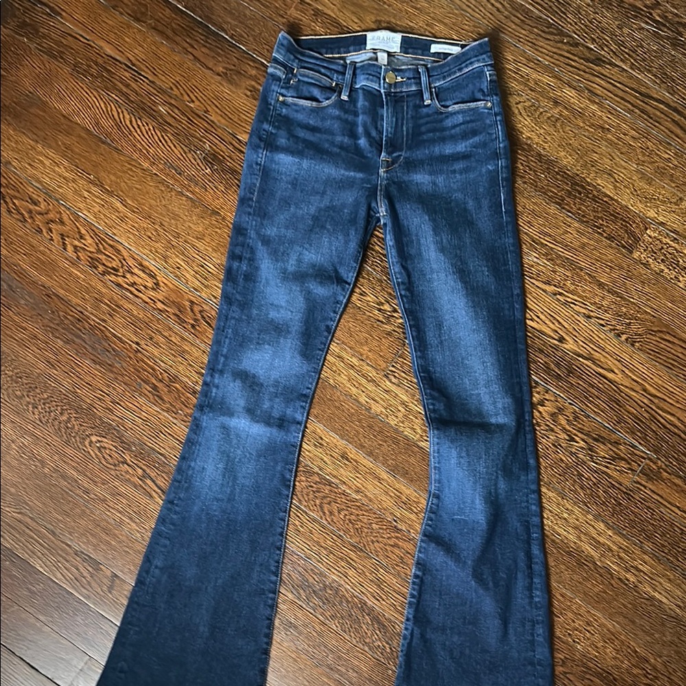 Frame Denim Le High Flare Jeans - 26 - Sutherland